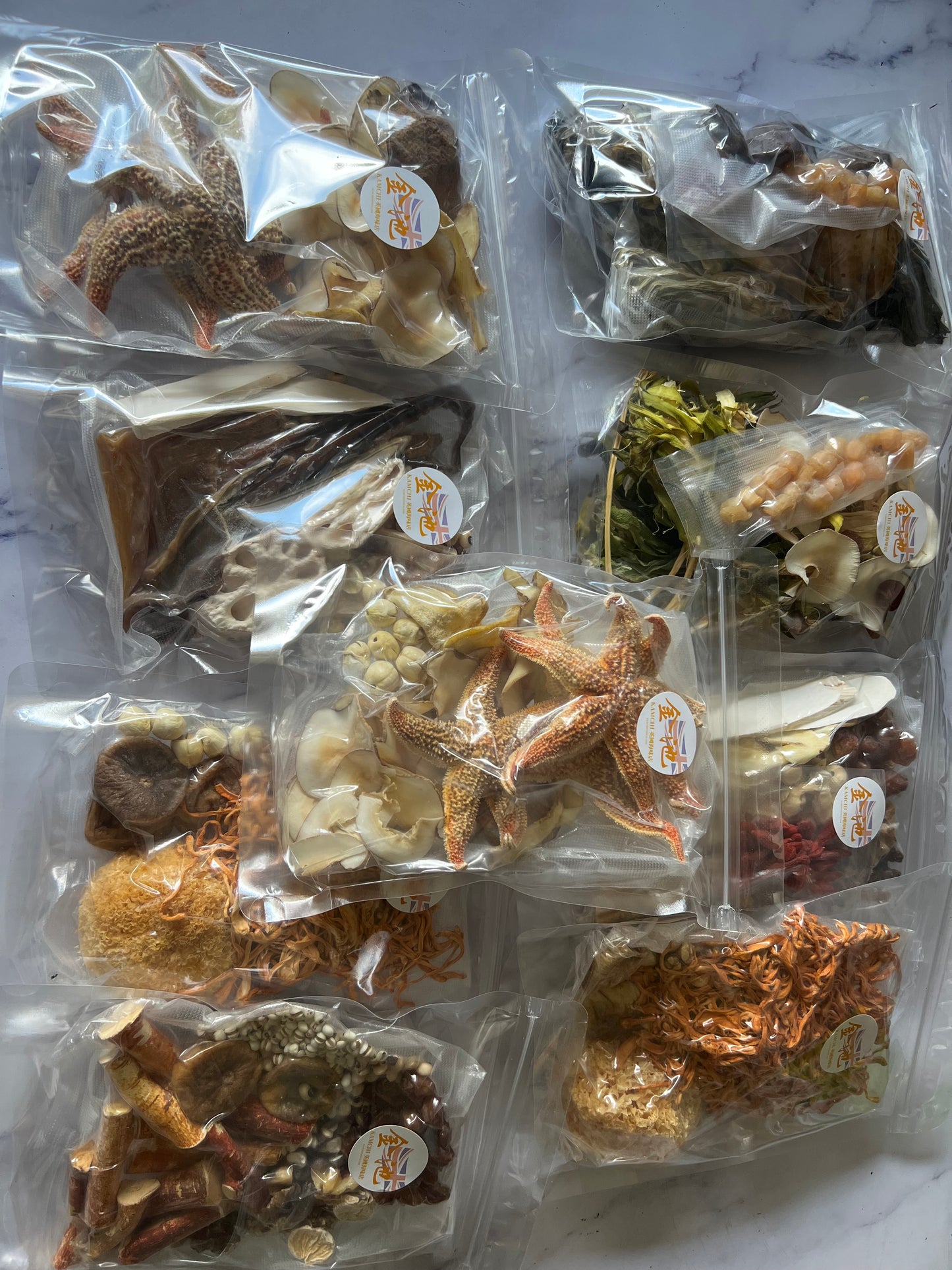 【化痰止咳】海星海底椰湯包2.0 (三隻海星)