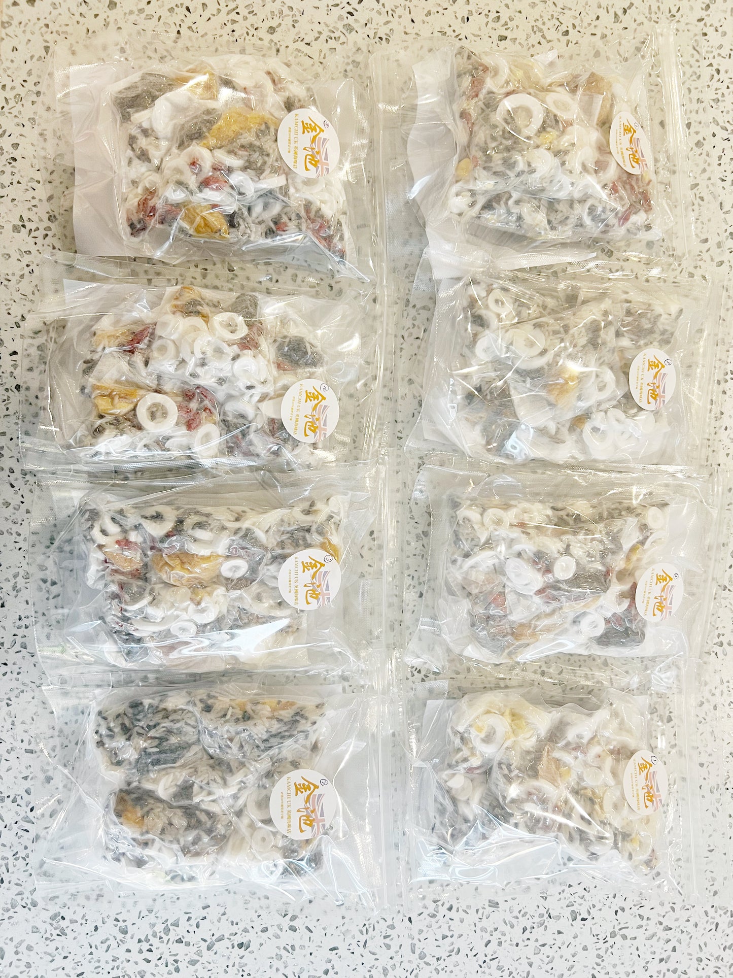【金池王牌】金池月子湯包(含花膠、燕窩、浦翅等)& 有機四色炒米茶套裝